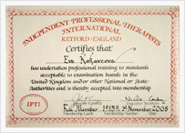 Certificate IPTI Membership